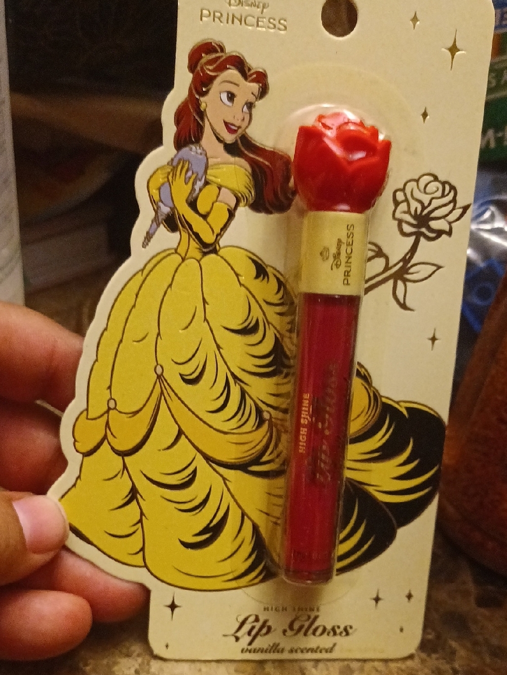 Disney Beauty & The Beast  High Shine  Lip Gloss Vanilla Scented